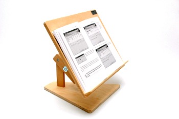 Houten leesstandaard