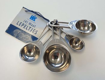 RVS maatlepeltjes