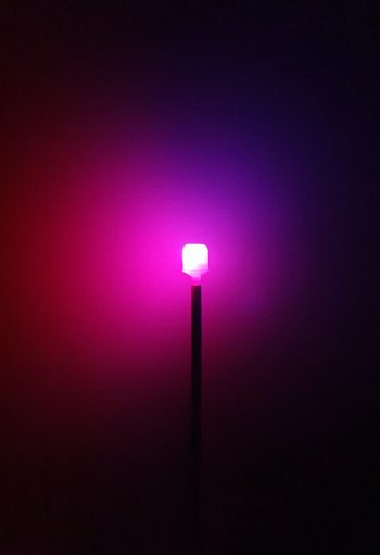 Marshmallow rolpunt haakmontage met verlichting - Afbeelding 2