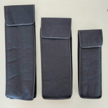Canvas beschermhoes zwart