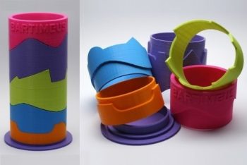 3D tactiele puzzel Buis