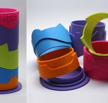 3D tactiele puzzel Buis