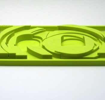 3D tactiele puzzel logo Bartiméus