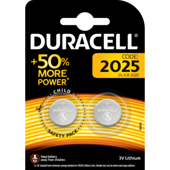 Knoopcelbatterij CR2025