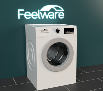 Wasmachine met Feelware spraakuitvoer
