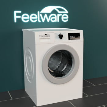 Wasmachine met Feelware spraakuitvoer