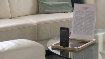 Iris One houten leesstandaard - Afbeelding 5