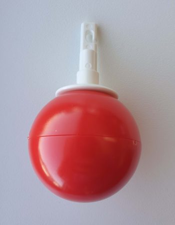 Ambutech Jumbo rollerbal haakmontage (rood) - Afbeelding 2