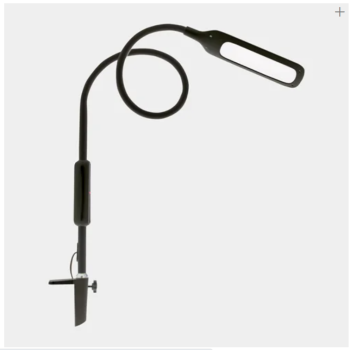 Iris taaklamp Lumina zwart