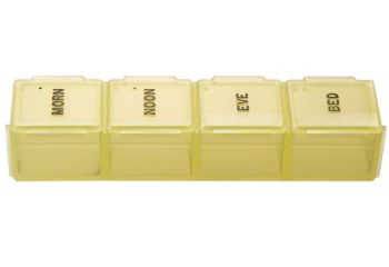 Pillendoos 7 compartimenten braille - Afbeelding 2