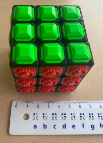 Rubik's kubus (tactiel) - Afbeelding 2