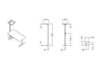 Luxo vloerlamp Adapt - Afbeelding 7