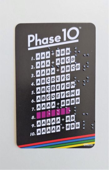Phase 10 braille - Afbeelding 3