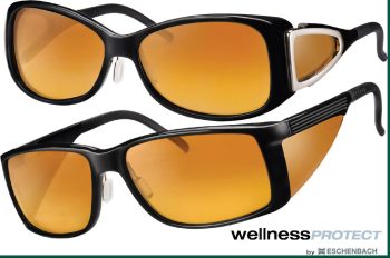 Eschenbach WellnessPROTECT Ambelis brillen (zwart montuur)