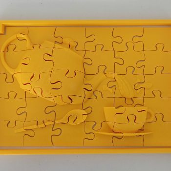 3D tactiele puzzel Servies