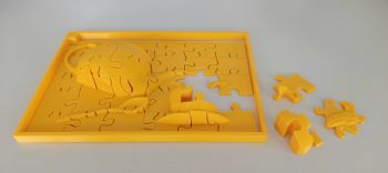 3D tactiele puzzel Servies - Afbeelding 2