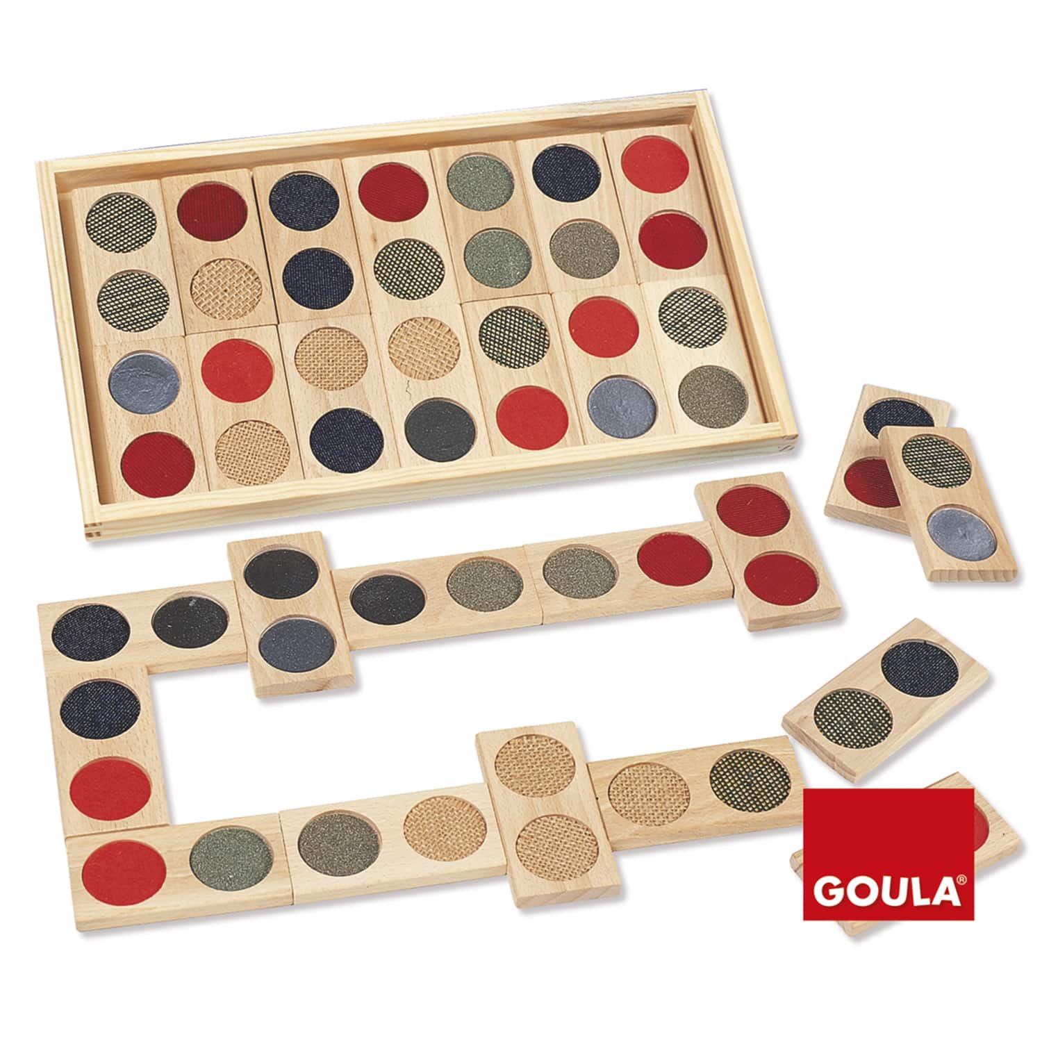 Goula domino tactiel