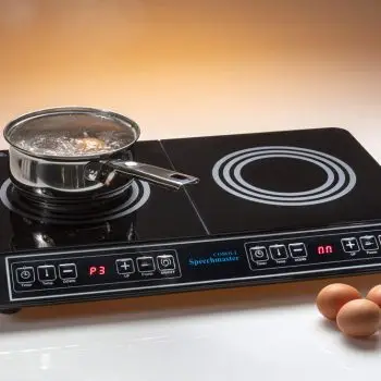 Cobolt sprekende inductiekookplaat